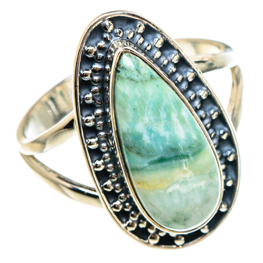 Ocean Jasper Rings handcrafted by Anasilvercos - RING95218