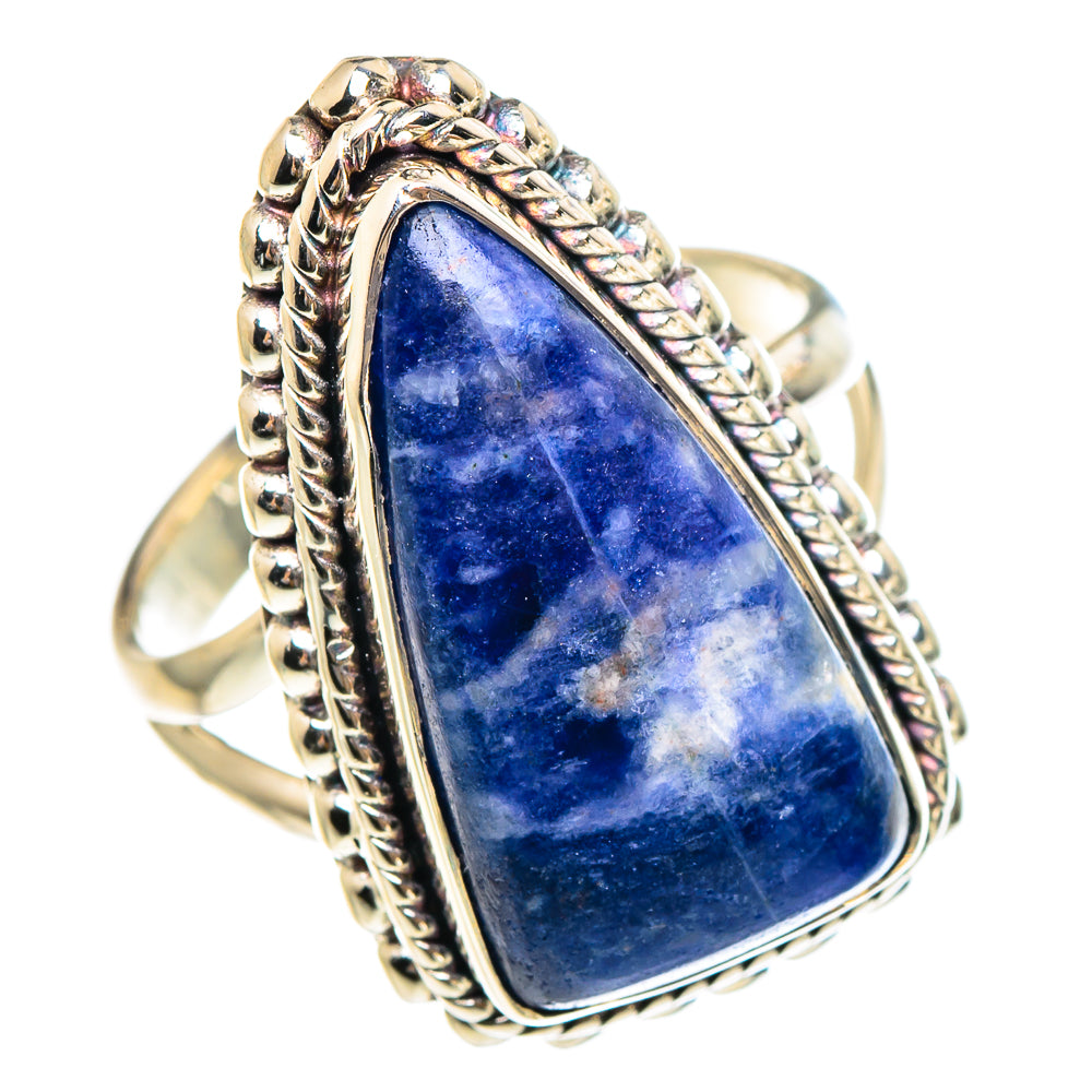 Sodalite Rings handcrafted by Anasilvercos - RING95239