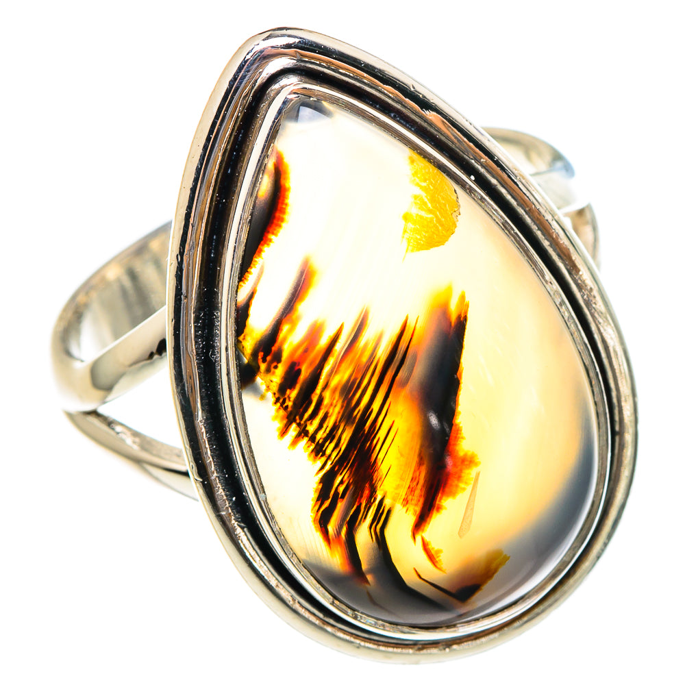 Montana Agate Rings handcrafted by Anasilvercos - RING95251