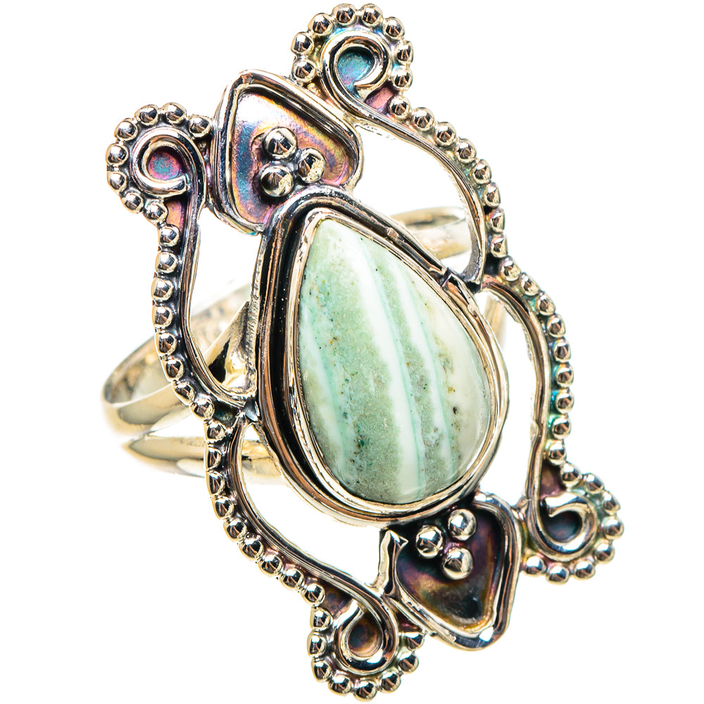 Ocean Jasper Rings handcrafted by Anasilvercos - RING95258 - Photo 2