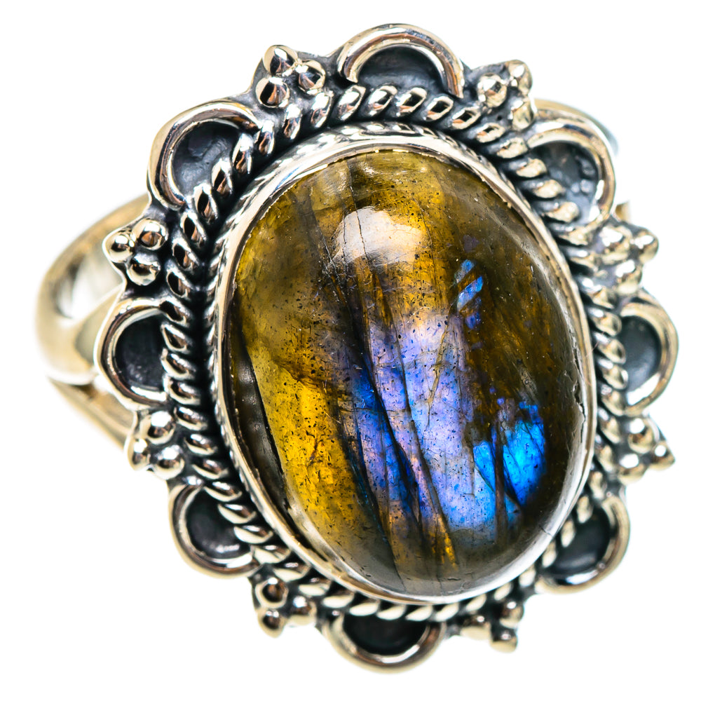 Labradorite Rings handcrafted by Anasilvercos - RING95271