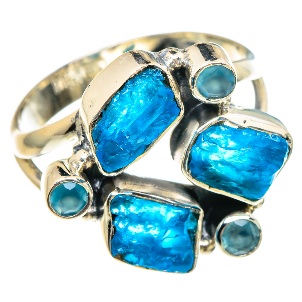 Apatite Rings handcrafted by Anasilvercos - RING95275