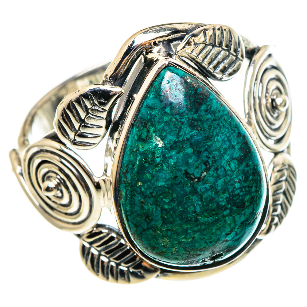 Tibetan Turquoise Rings handcrafted by Anasilvercos - RING95277