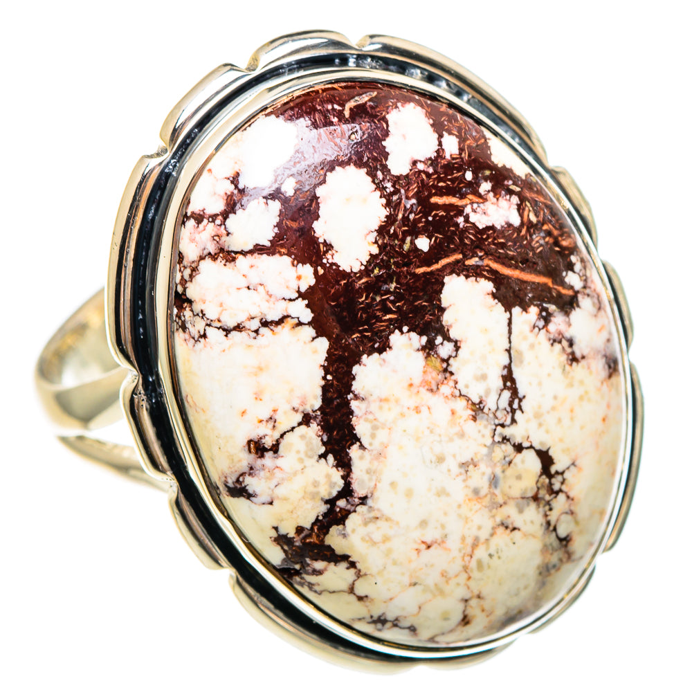 Wild Horse Jasper Rings handcrafted by Anasilvercos - RING95314