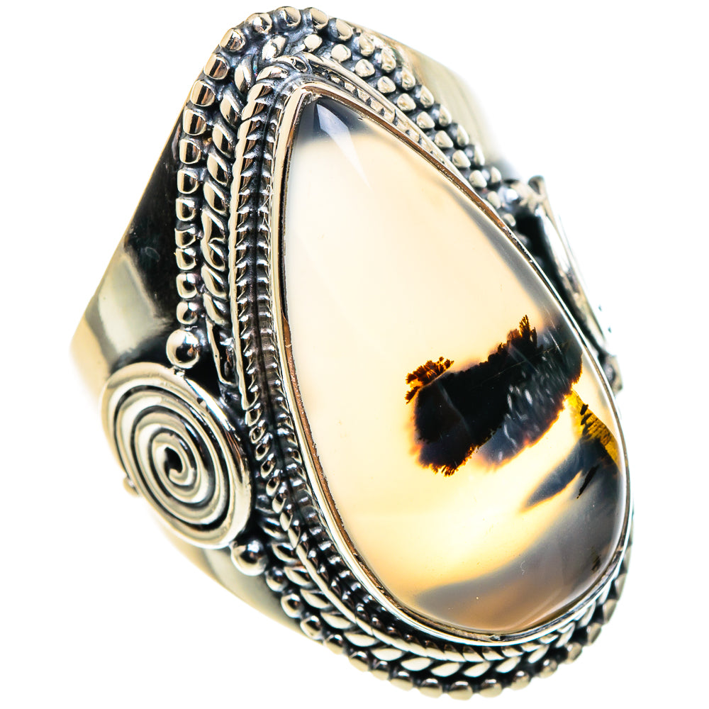 Montana Agate Rings handcrafted by Anasilvercos - RING95334