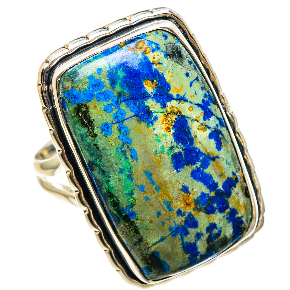Azurite Rings handcrafted by Anasilvercos - RING95339