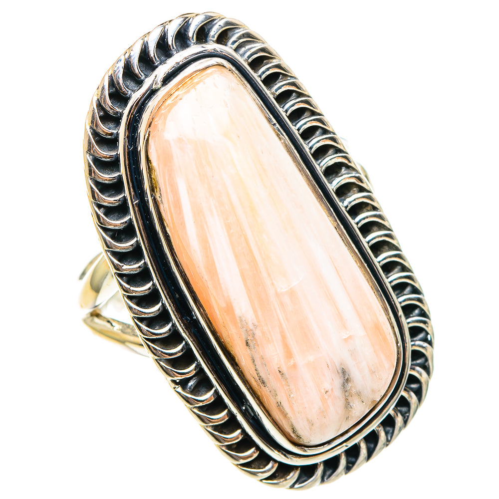 Scolecite Rings handcrafted by Anasilvercos - RING95376 - Photo 2