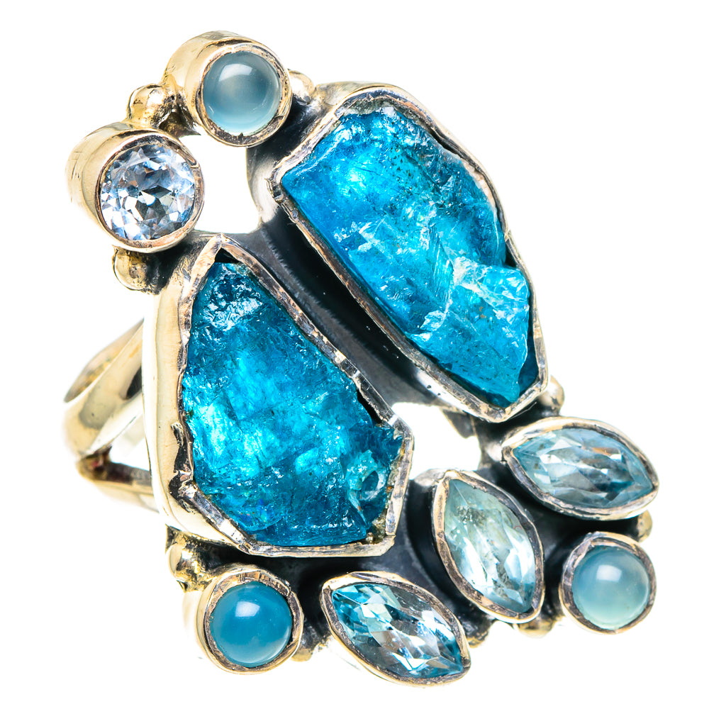 Apatite Rings handcrafted by Anasilvercos - RING95410