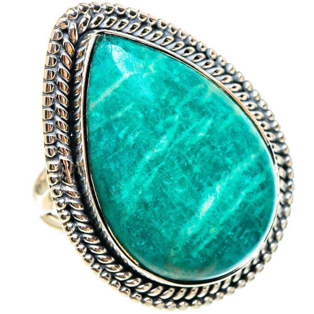 Chrysocolla Rings handcrafted by Anasilvercos - RING95420