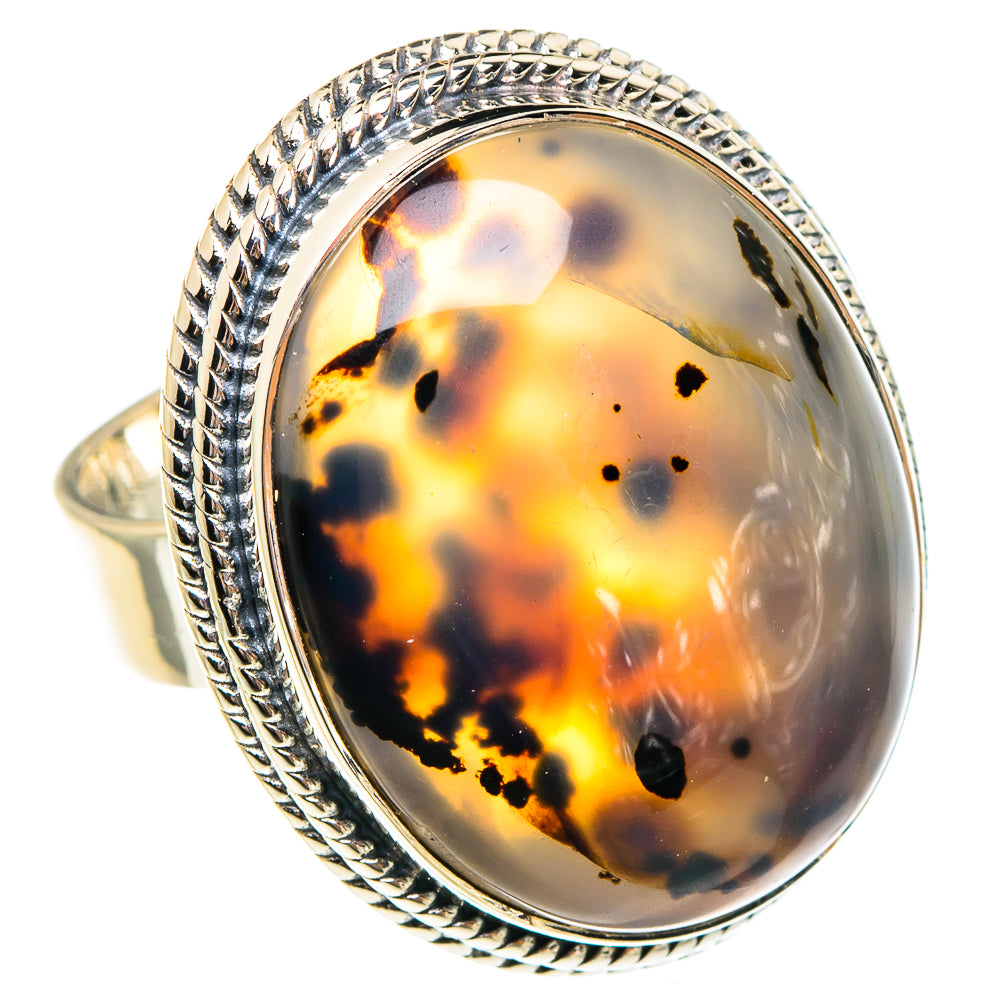 Montana Agate Rings handcrafted by Anasilvercos - RING95428