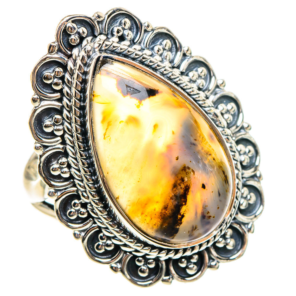 Montana Agate Rings handcrafted by Anasilvercos - RING95453