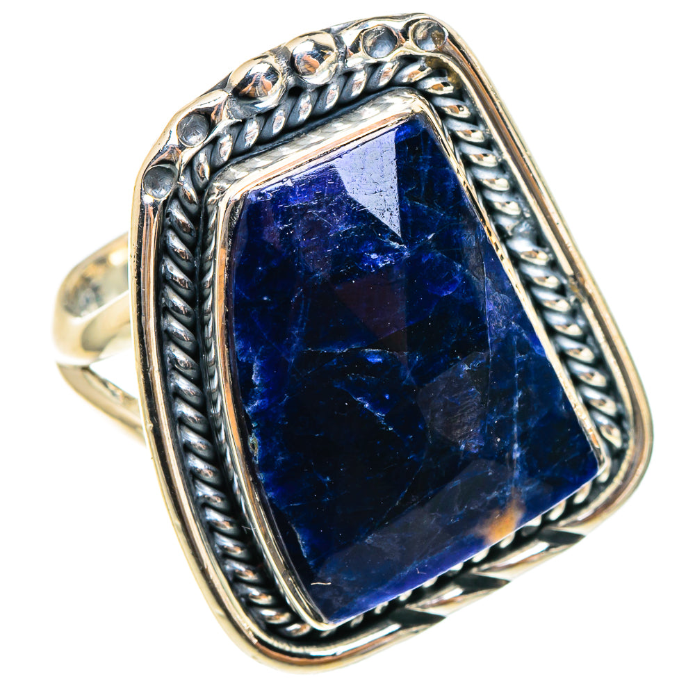 Sodalite Rings handcrafted by Anasilvercos - RING95462