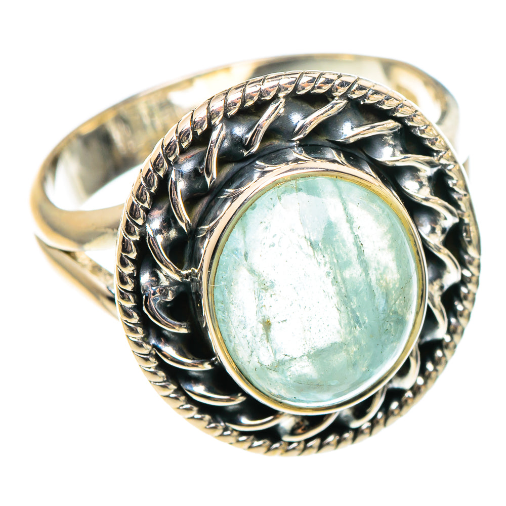Aquamarine Rings handcrafted by Anasilvercos - RING95507