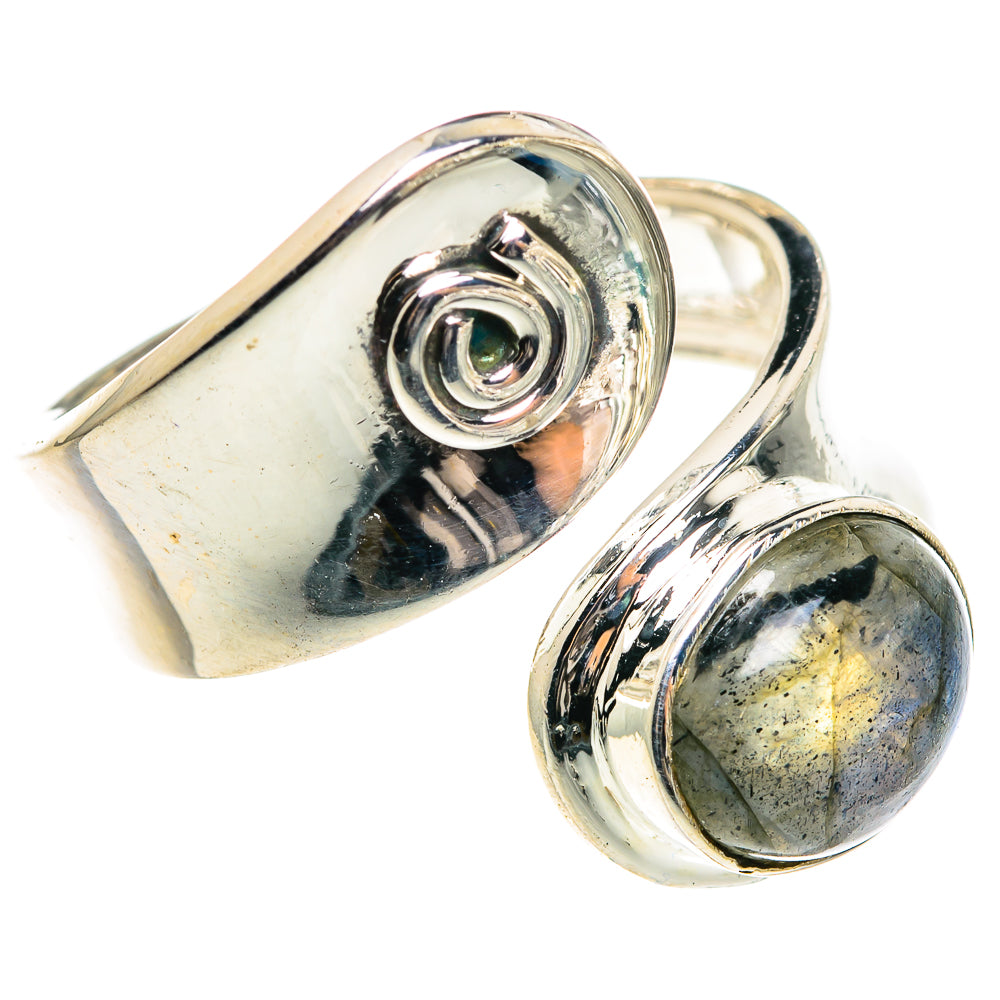 Labradorite Rings handcrafted by Anasilvercos - RING95509