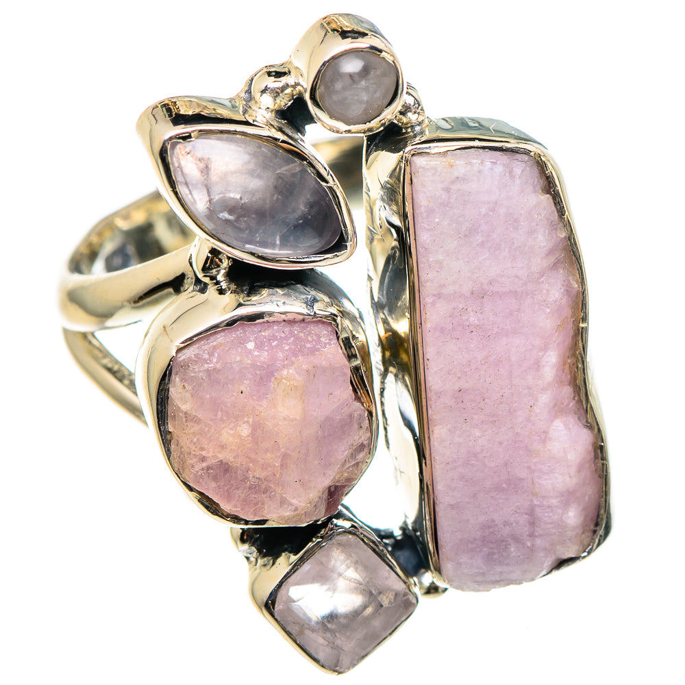 Kunzite Rings handcrafted by Anasilvercos - RING95516