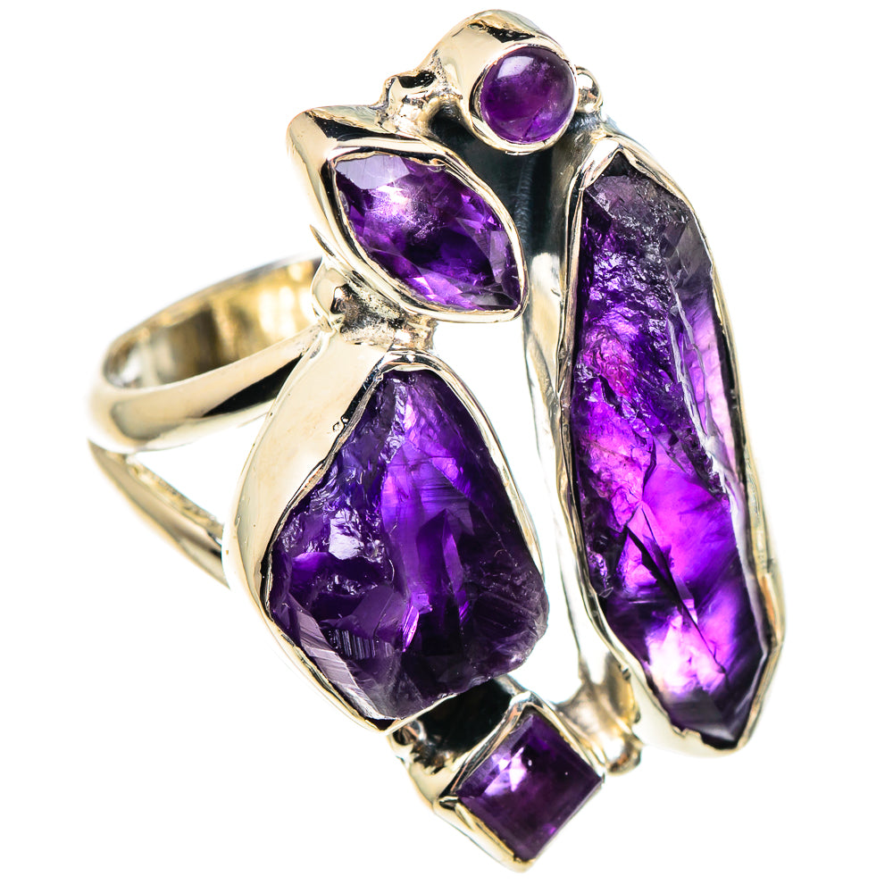 Amethyst Rings handcrafted by Anasilvercos - RING95520