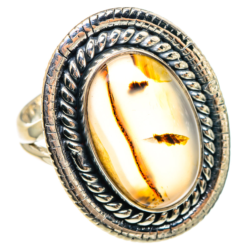 Montana Agate Rings handcrafted by Anasilvercos - RING95525 - Photo 2