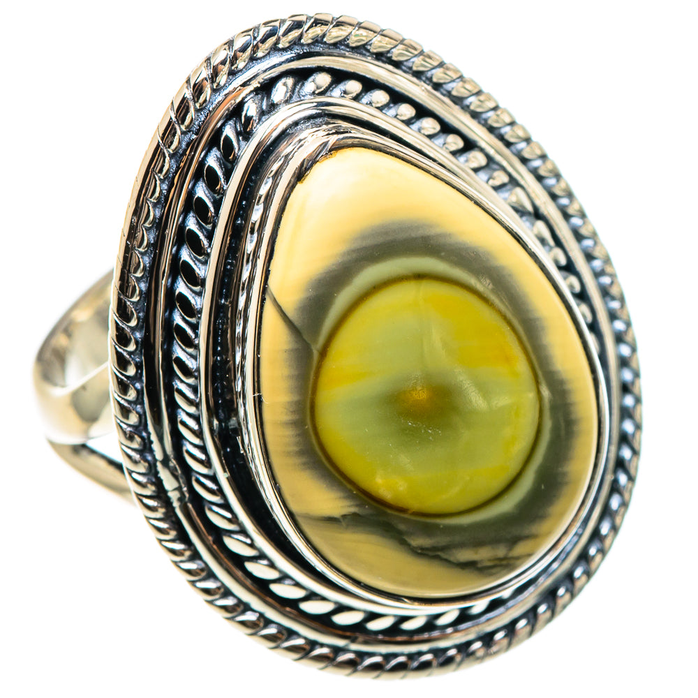Willow Creek Jasper Rings handcrafted by Anasilvercos - RING95526