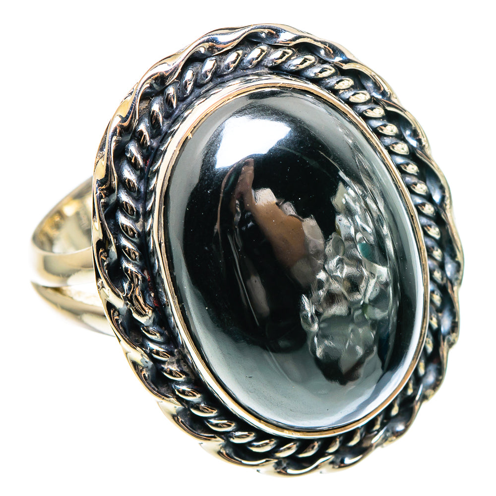 Hematite Rings handcrafted by Anasilvercos - RING95528