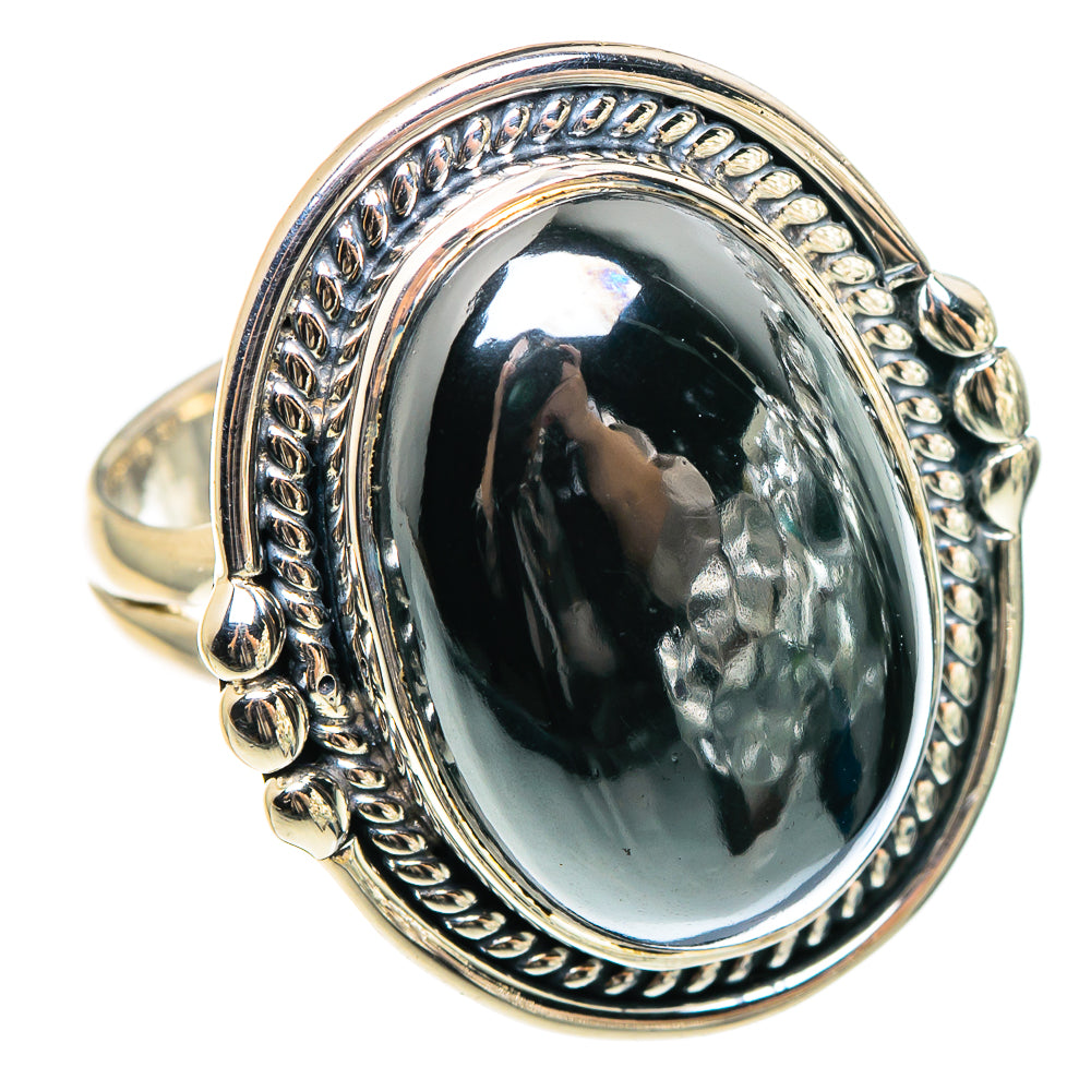 Hematite Rings handcrafted by Anasilvercos - RING95529