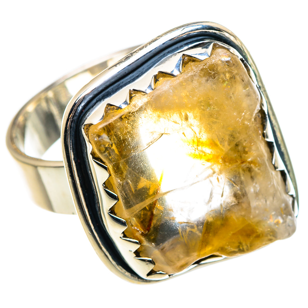 Citrine Rings handcrafted by Anasilvercos - RING95542