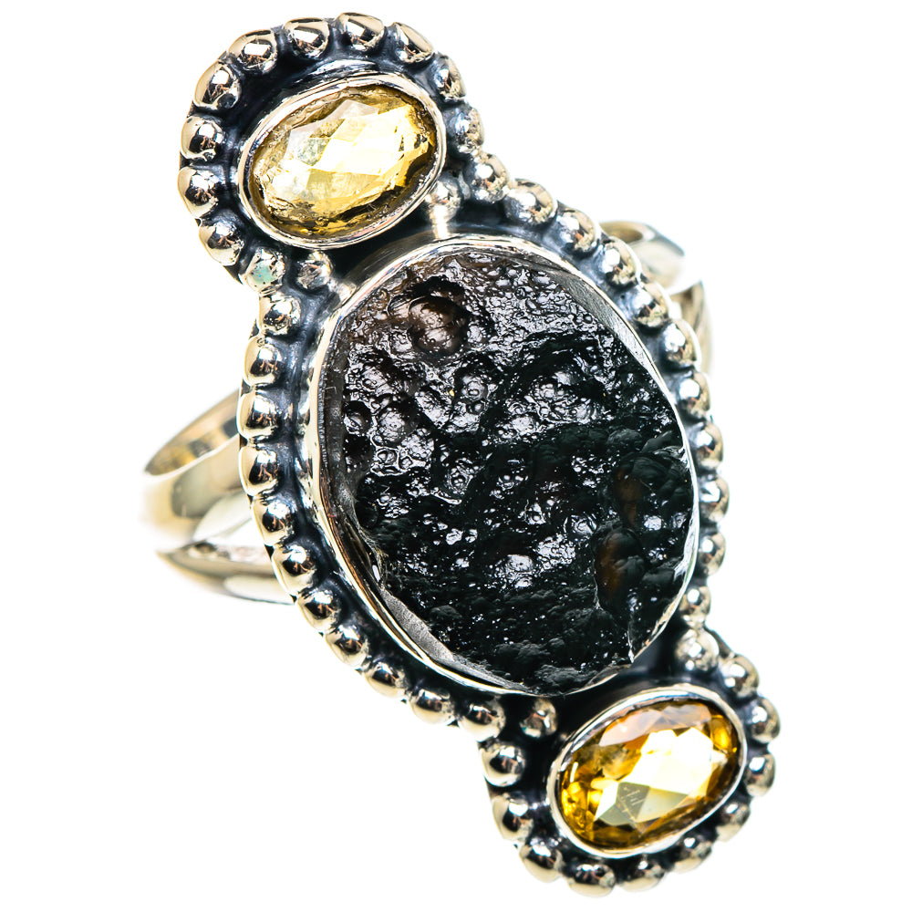 Tektite Rings handcrafted by Anasilvercos - RING95547