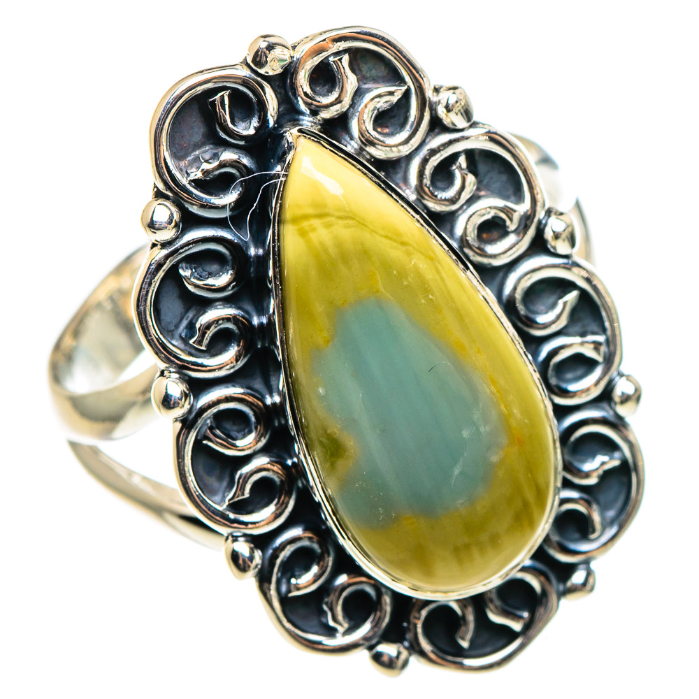 Willow Creek Jasper Rings handcrafted by Anasilvercos - RING95552 - Photo 2