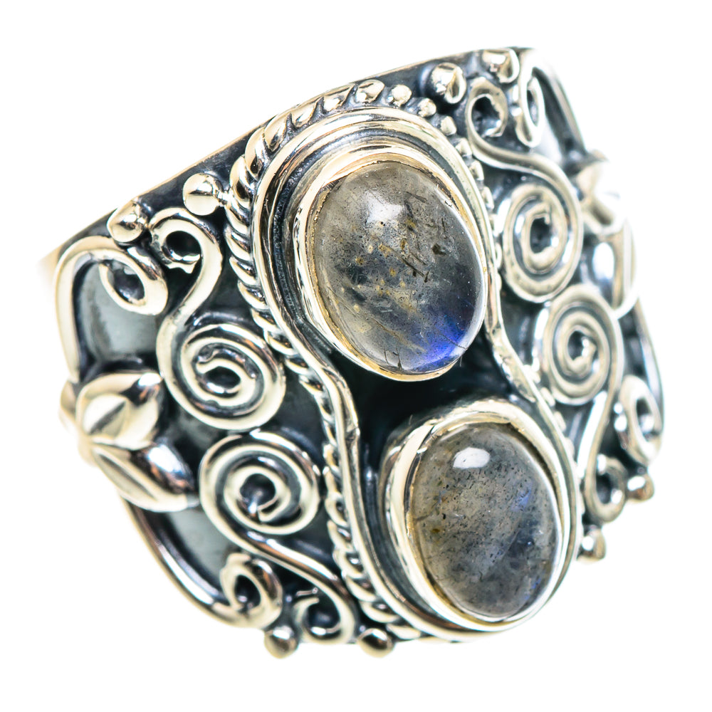 Labradorite Rings handcrafted by Anasilvercos - RING95556