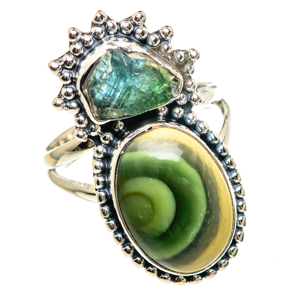 Willow Creek Jasper Rings handcrafted by Anasilvercos - RING95560