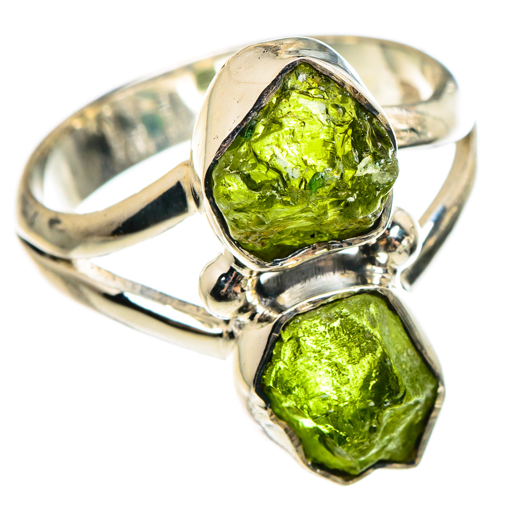 Peridot Rings handcrafted by Anasilvercos - RING95561