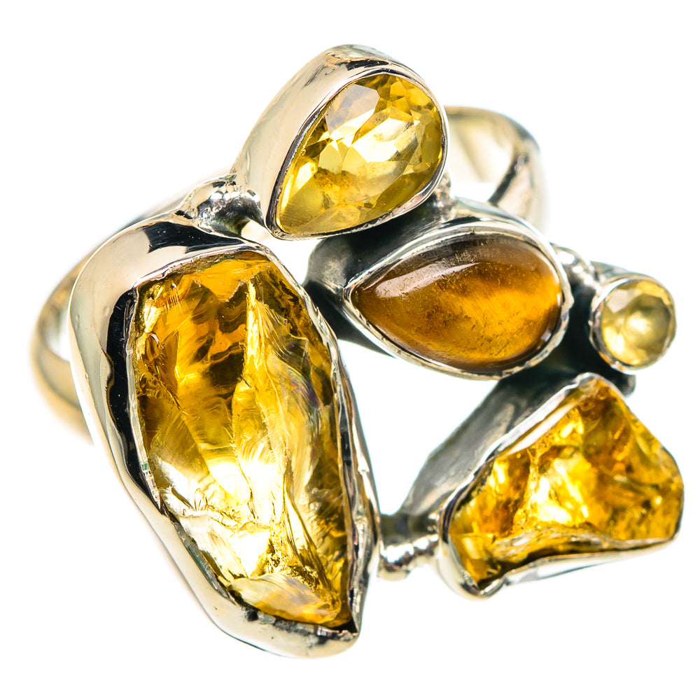 Citrine Rings handcrafted by Anasilvercos - RING95565