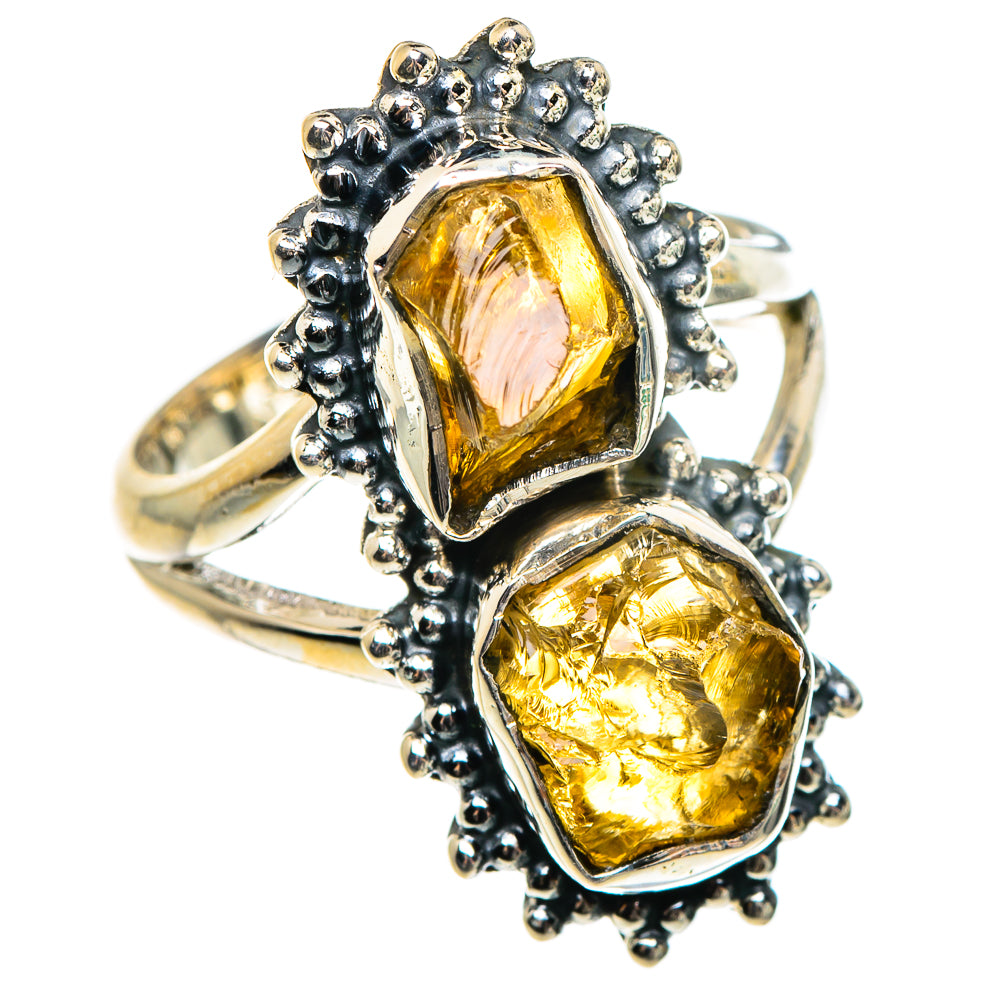 Citrine Rings handcrafted by Anasilvercos - RING95566