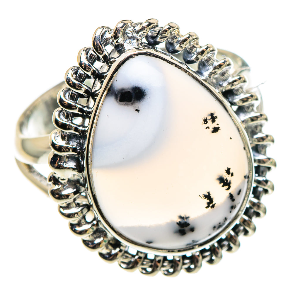 Dendritic Opal Rings handcrafted by Anasilvercos - RING95572