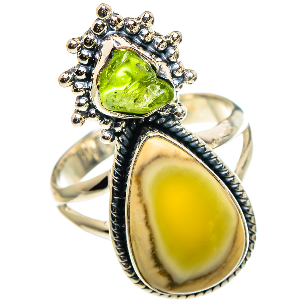 Willow Creek Jasper Rings handcrafted by Anasilvercos - RING95574