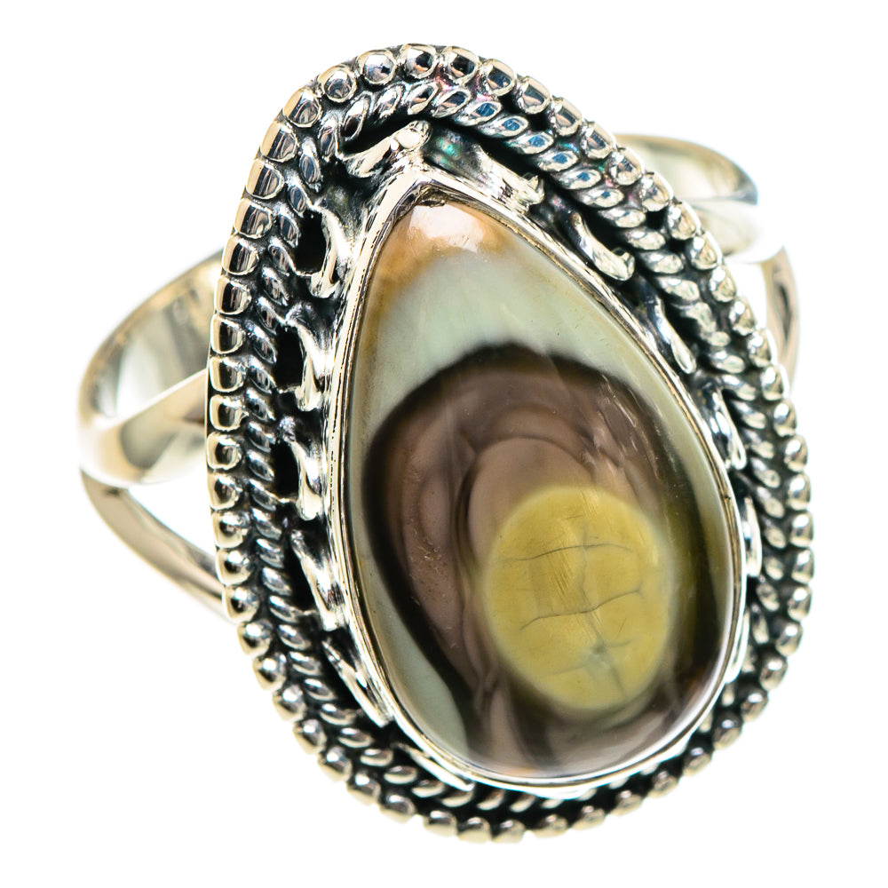 Willow Creek Jasper Rings handcrafted by Anasilvercos - RING95575