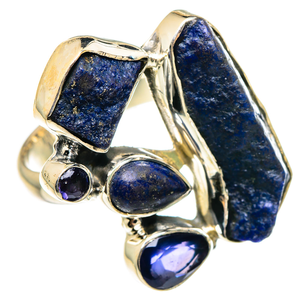 Lapis Lazuli Rings handcrafted by Anasilvercos - RING95596