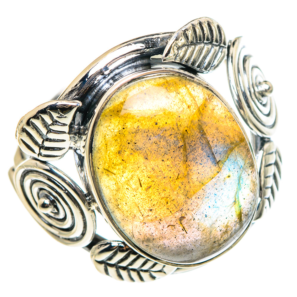 Labradorite Rings handcrafted by Anasilvercos - RING95597