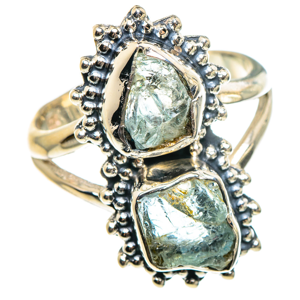 Aquamarine Rings handcrafted by Anasilvercos - RING95604