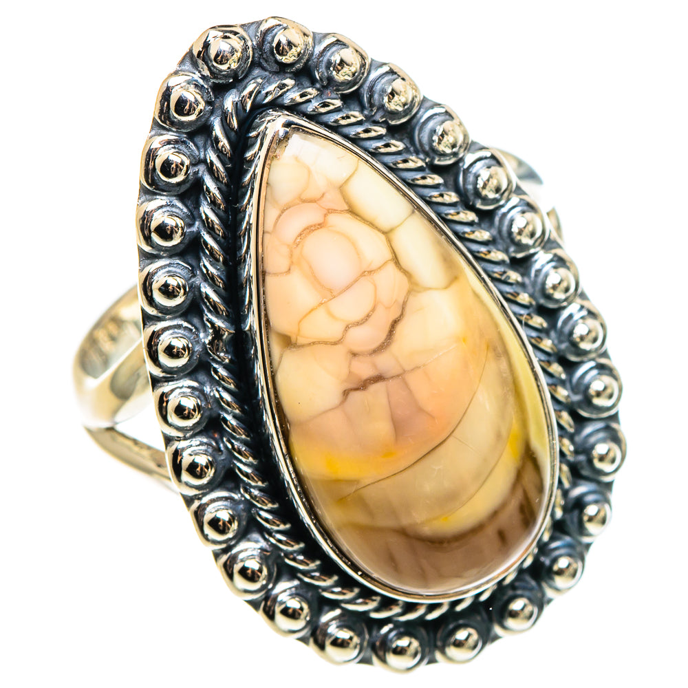 Willow Creek Jasper Rings handcrafted by Anasilvercos - RING95618 - Photo 2