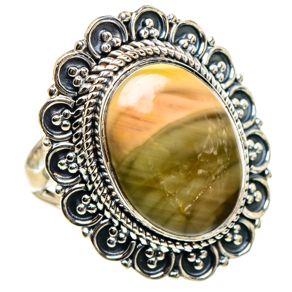 Willow Creek Jasper Rings handcrafted by Anasilvercos - RING95640 - Photo 2