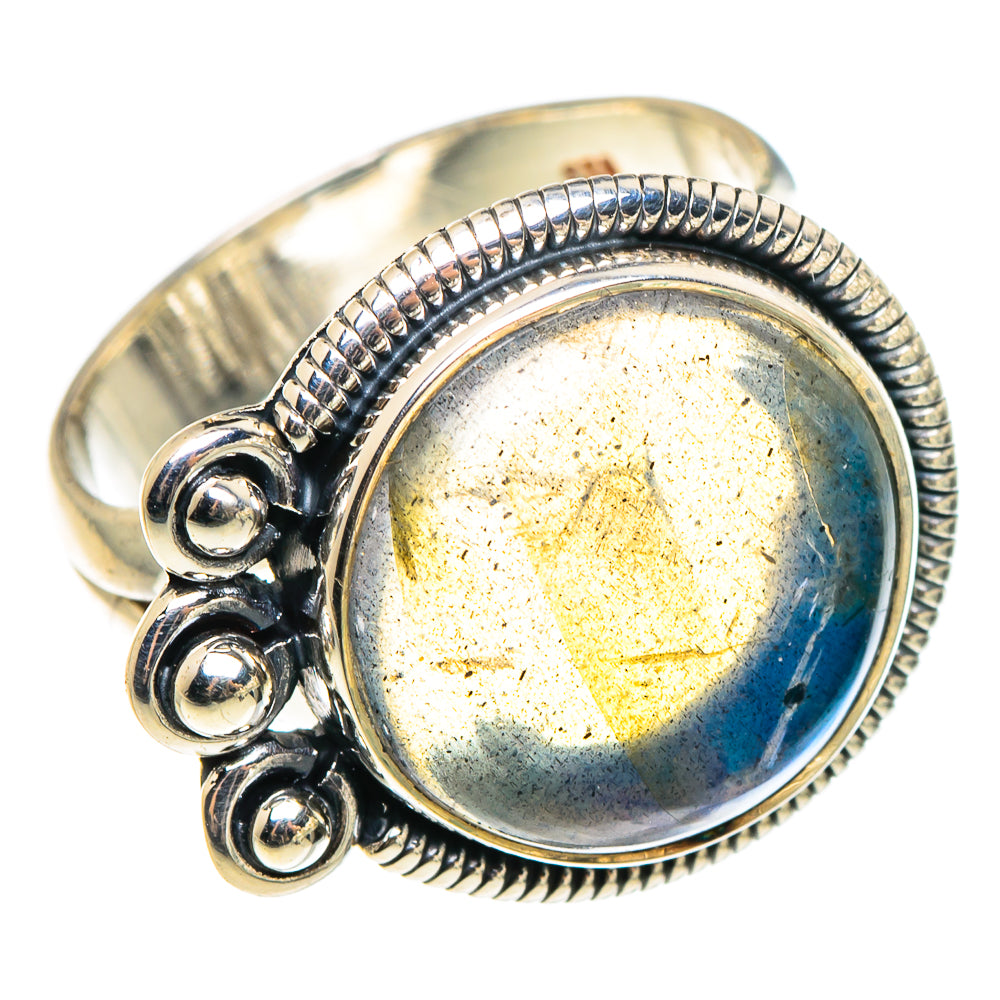 Labradorite Rings handcrafted by Anasilvercos - RING95650