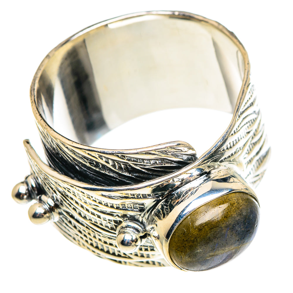 Labradorite Rings handcrafted by Anasilvercos - RING95655