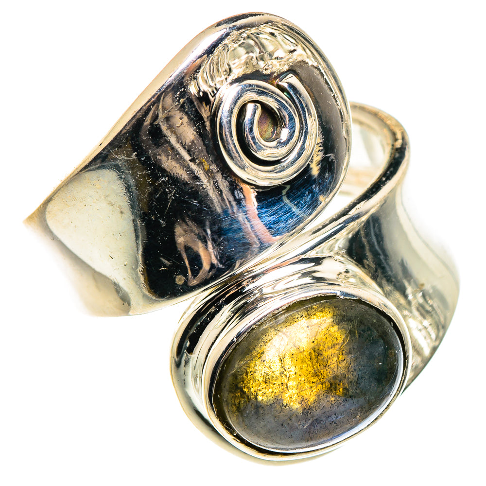 Labradorite Rings handcrafted by Anasilvercos - RING95657