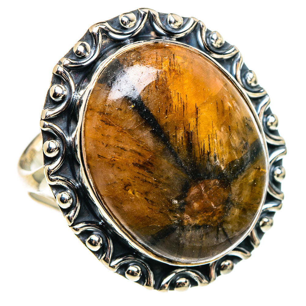 Chiastolite Rings handcrafted by Anasilvercos - RING95666 - Photo 2