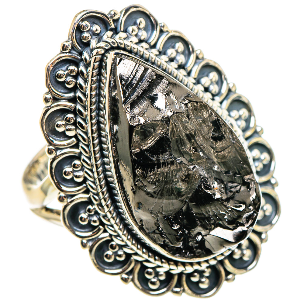 Shungite Rings handcrafted by Anasilvercos - RING95682