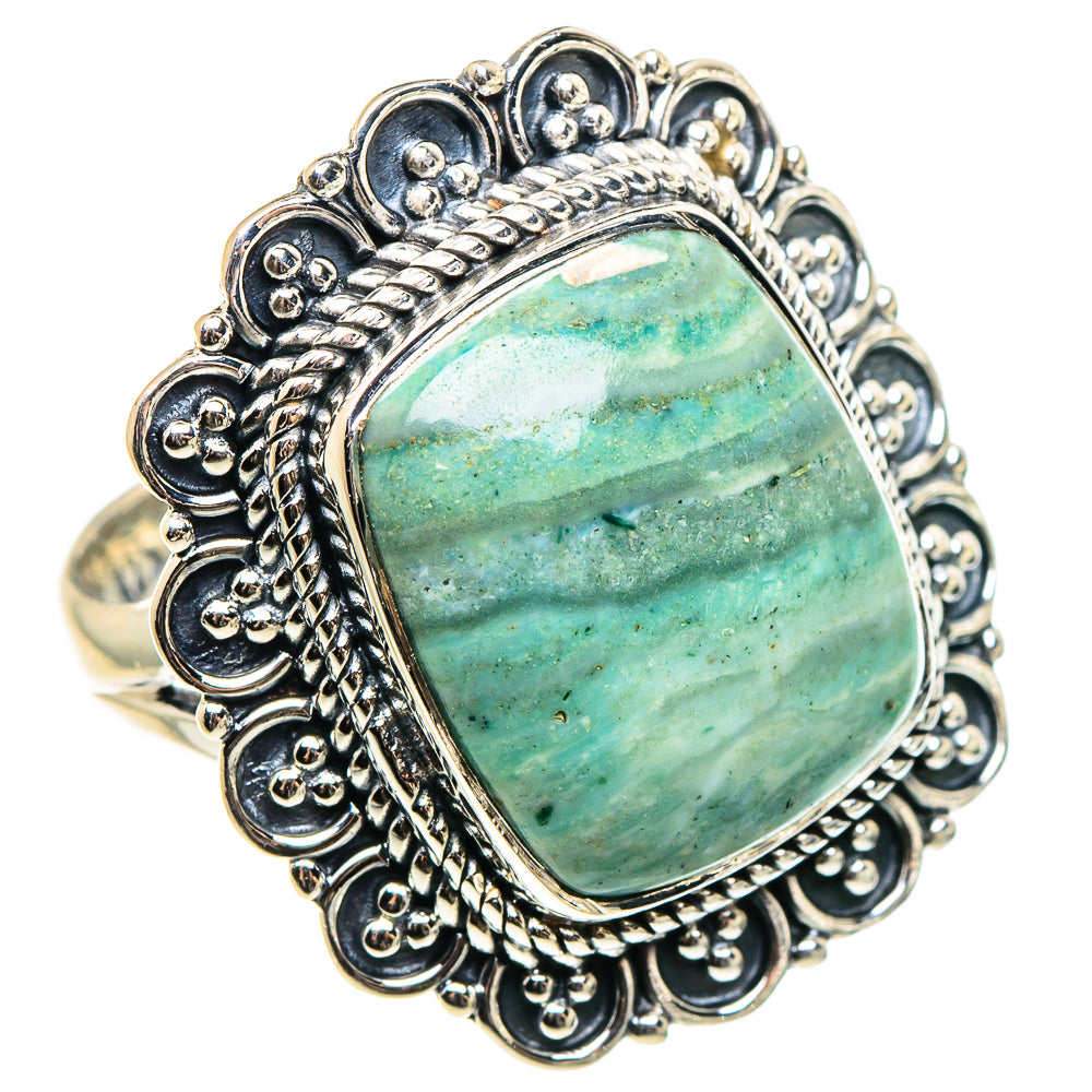 Ocean Jasper Rings handcrafted by Anasilvercos - RING95697