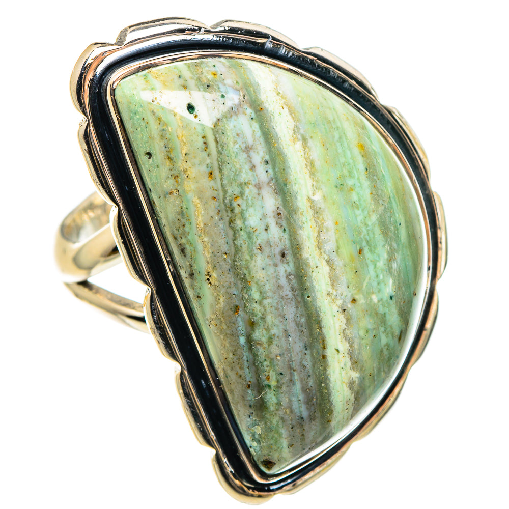 Ocean Jasper Rings handcrafted by Anasilvercos - RING95700 - Photo 2