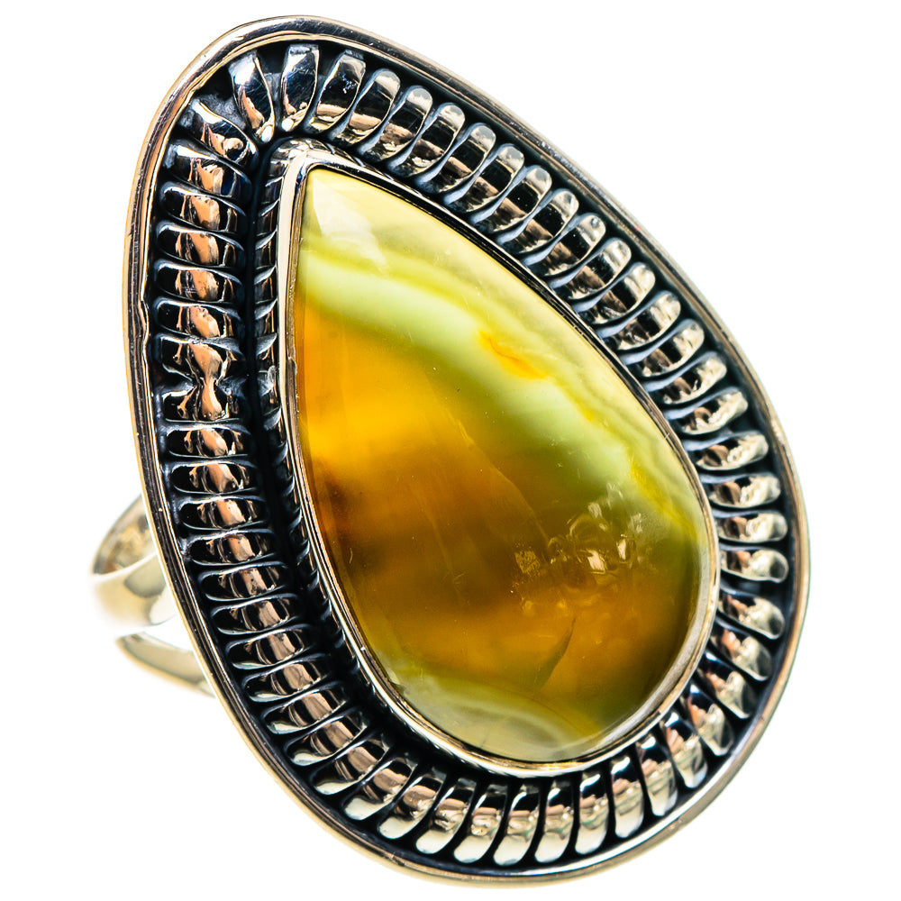 Willow Creek Jasper Rings handcrafted by Anasilvercos - RING95701 - Photo 2
