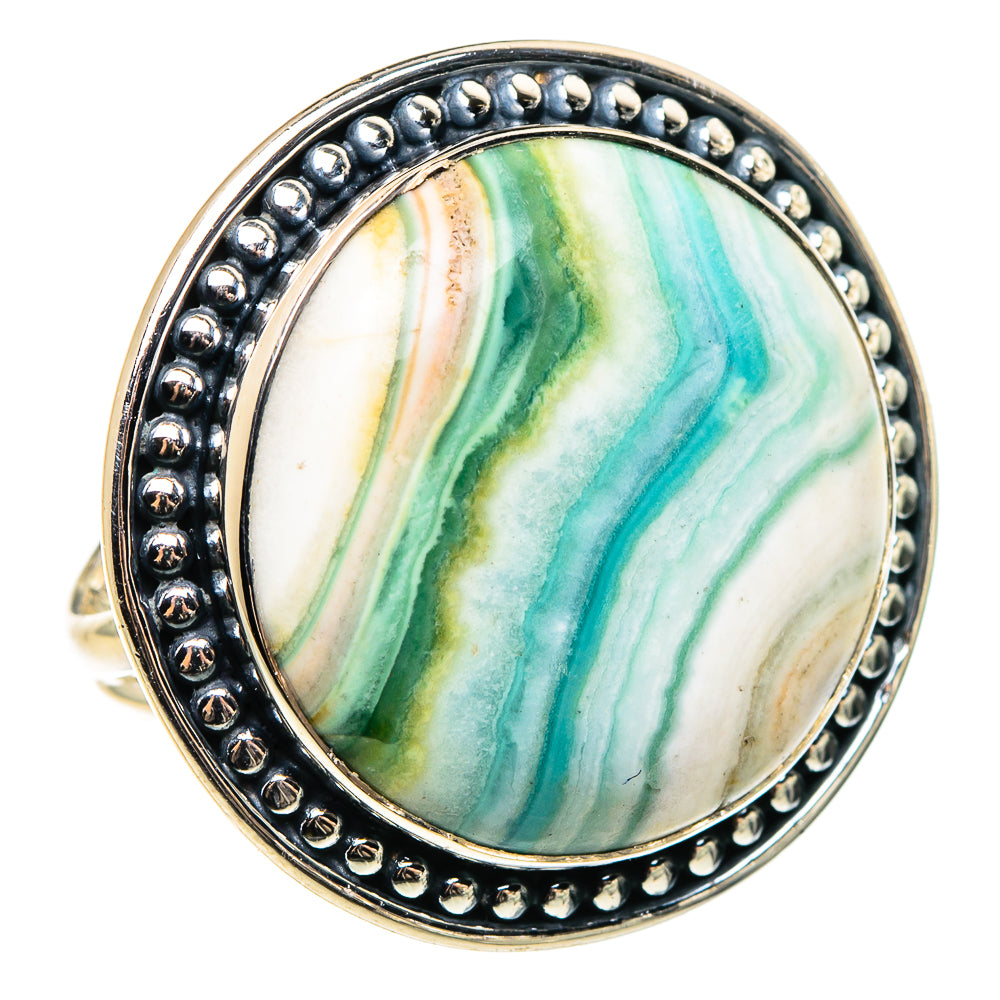Ocean Jasper Rings handcrafted by Anasilvercos - RING95706