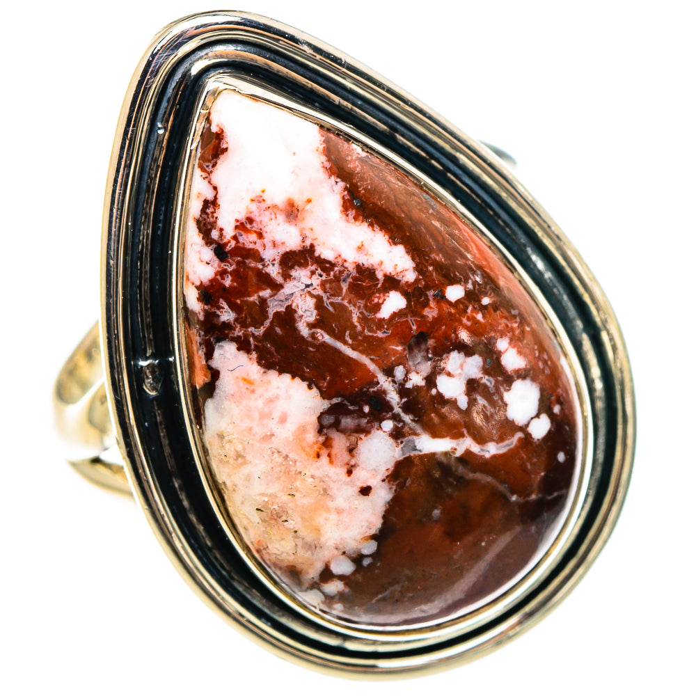 Wild Horse Jasper Rings handcrafted by Anasilvercos - RING95716